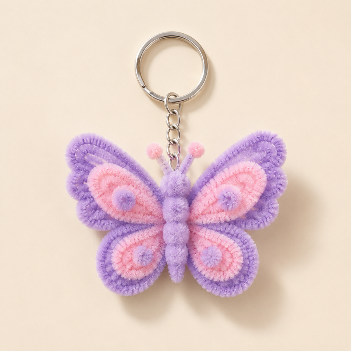 Pipe Cleaner Keychains