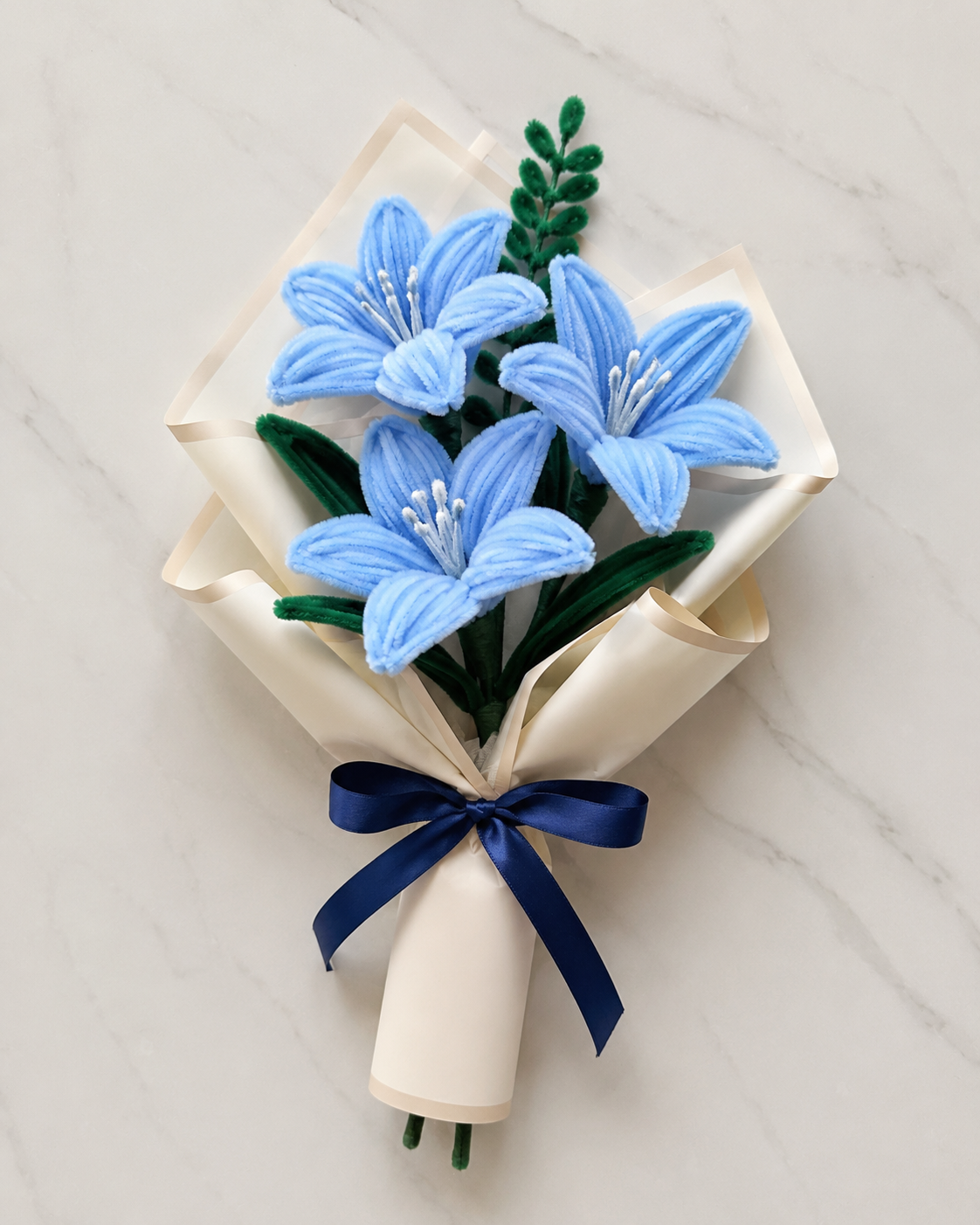 Pipe Cleaner Lily Bouquet
