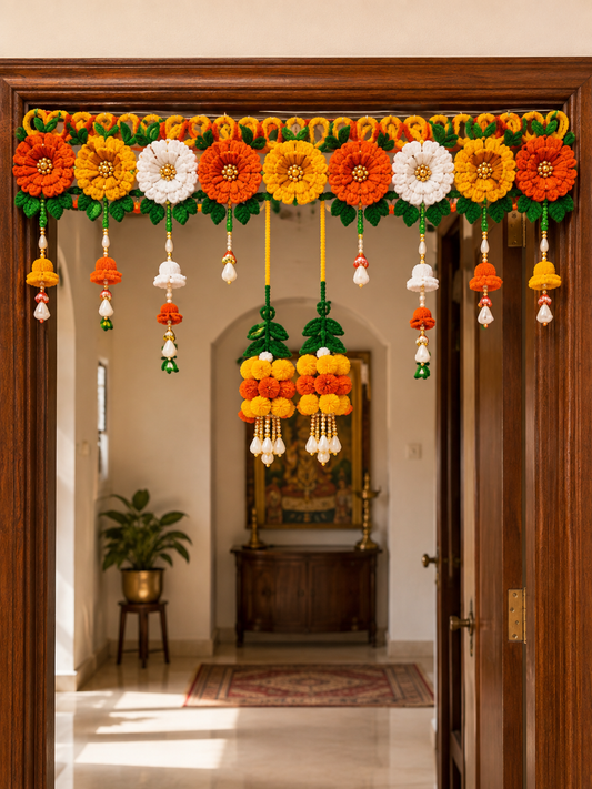 Pipe Cleaner Toran / Door Decor