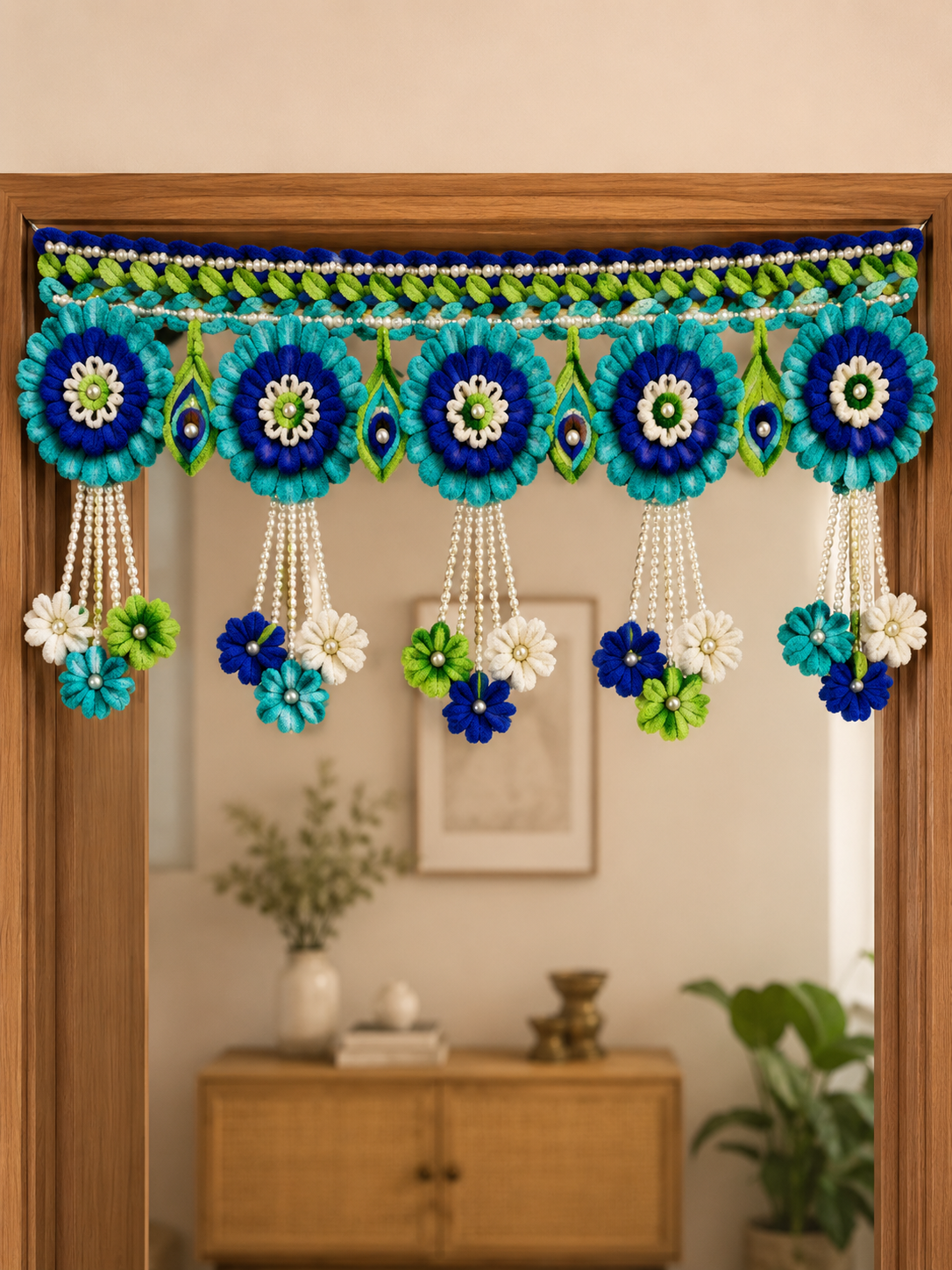 Pipe Cleaner Toran / Door Decor