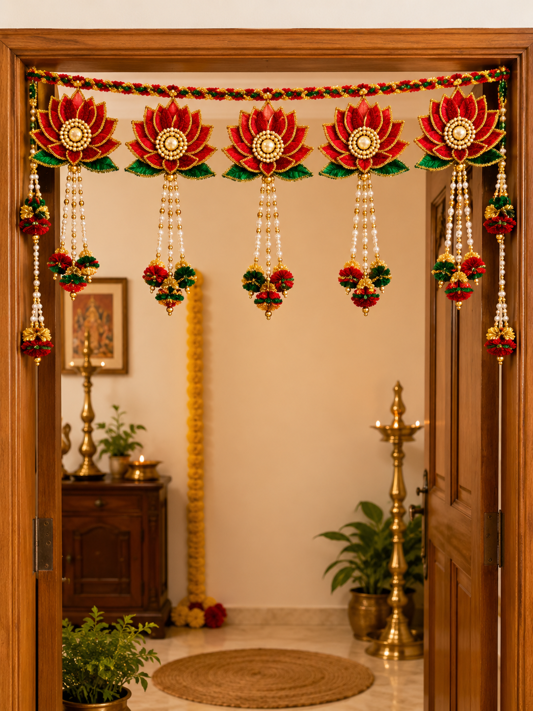 Pipe Cleaner Toran / Door Decor