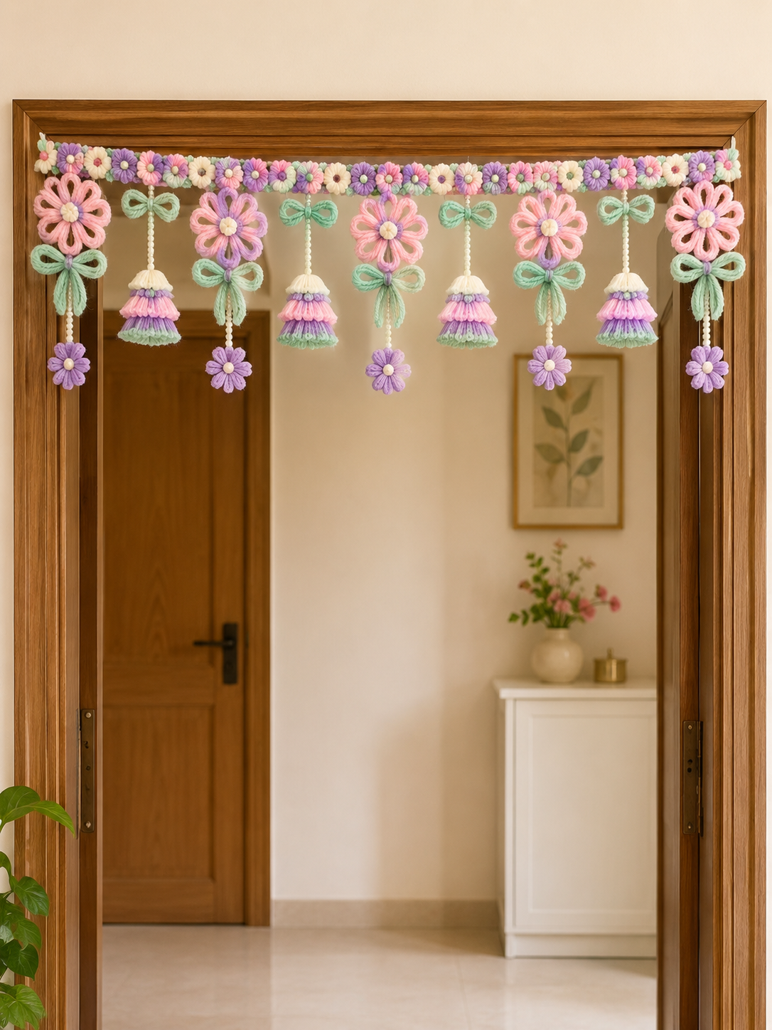 Pipe Cleaner Toran / Door Decor