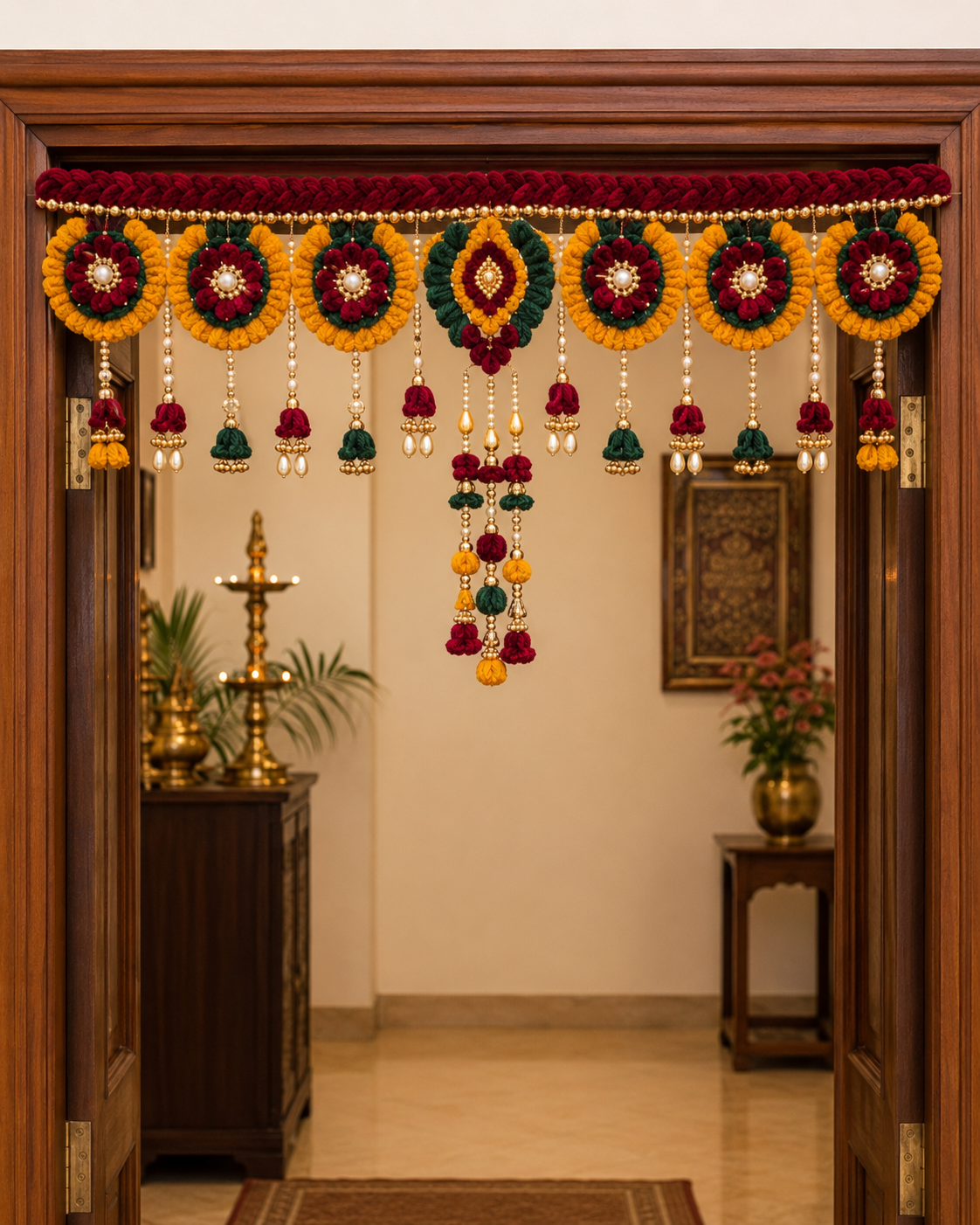Pipe Cleaner Toran / Door Decor
