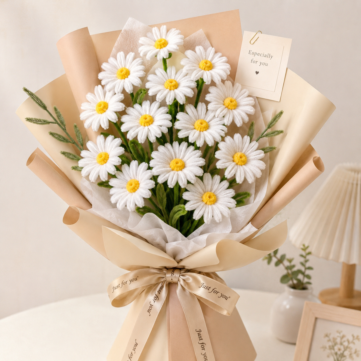 Pipe Cleaner Daisy Bouquet