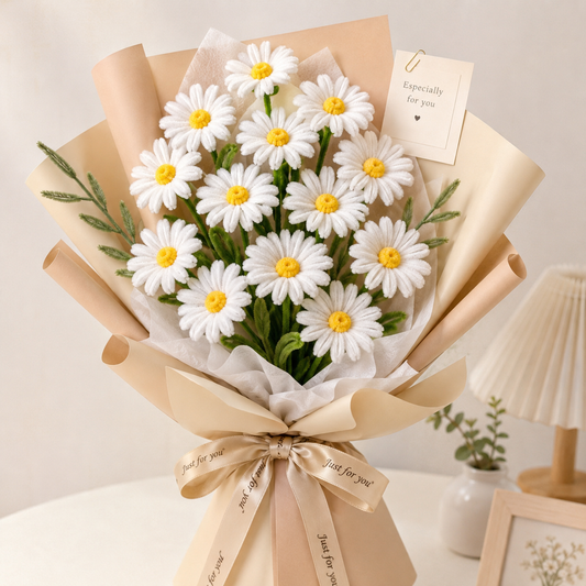 Pipe Cleaner Daisy Bouquet