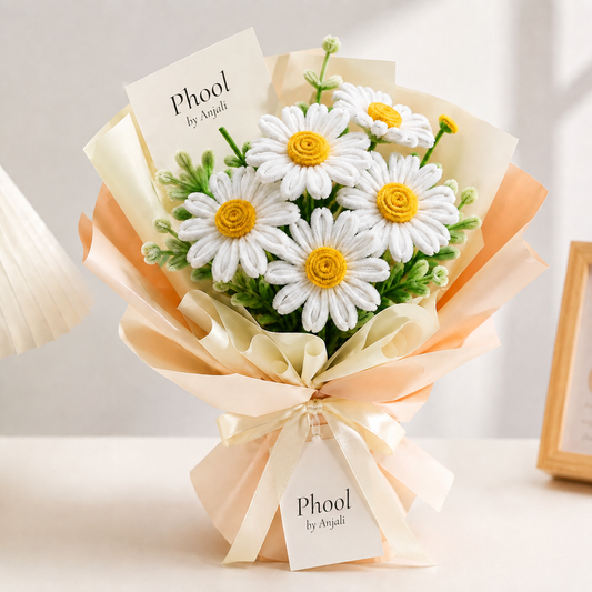 Pipe Cleaner Daisy Bouquet