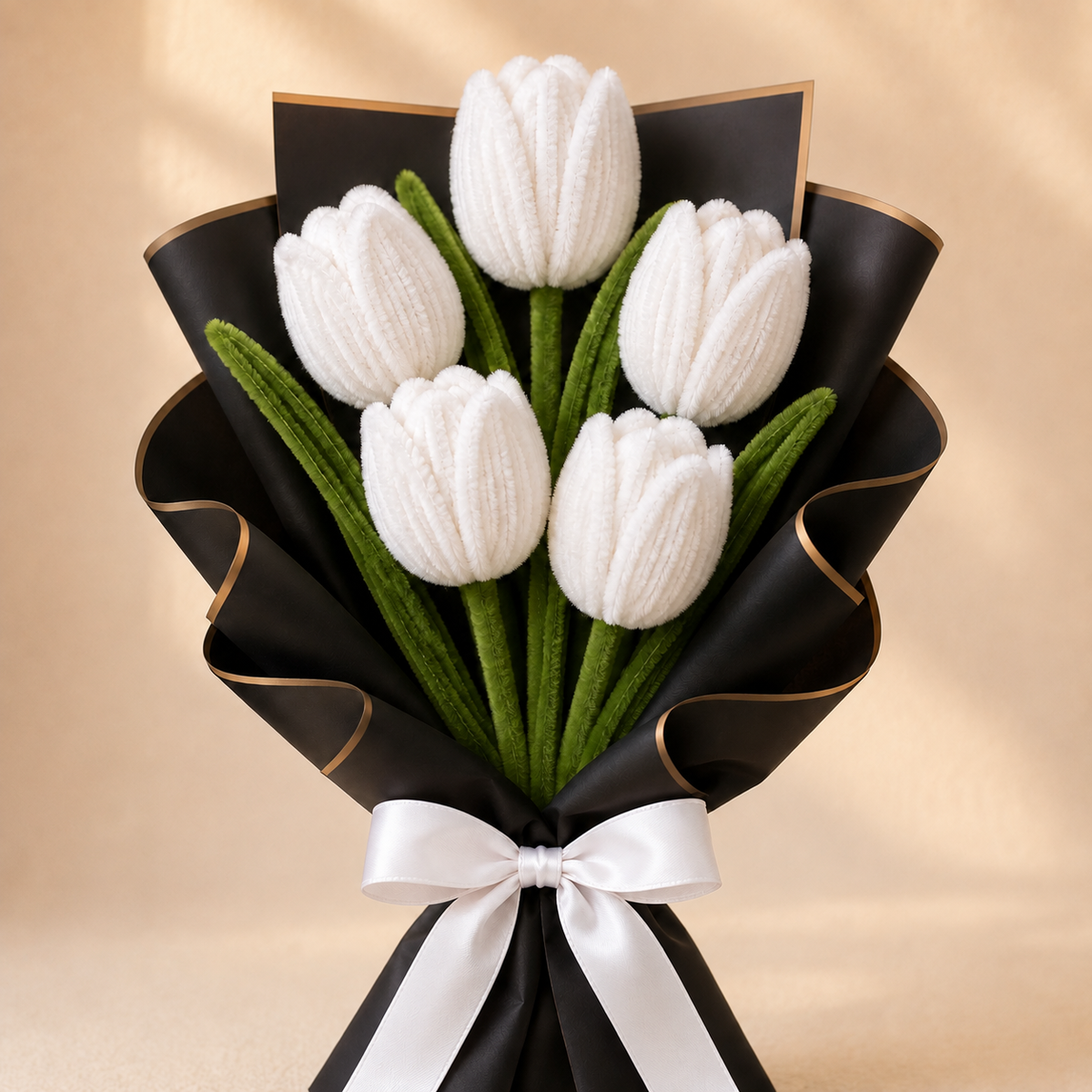 Pipe Cleaner Tulip Bouquet