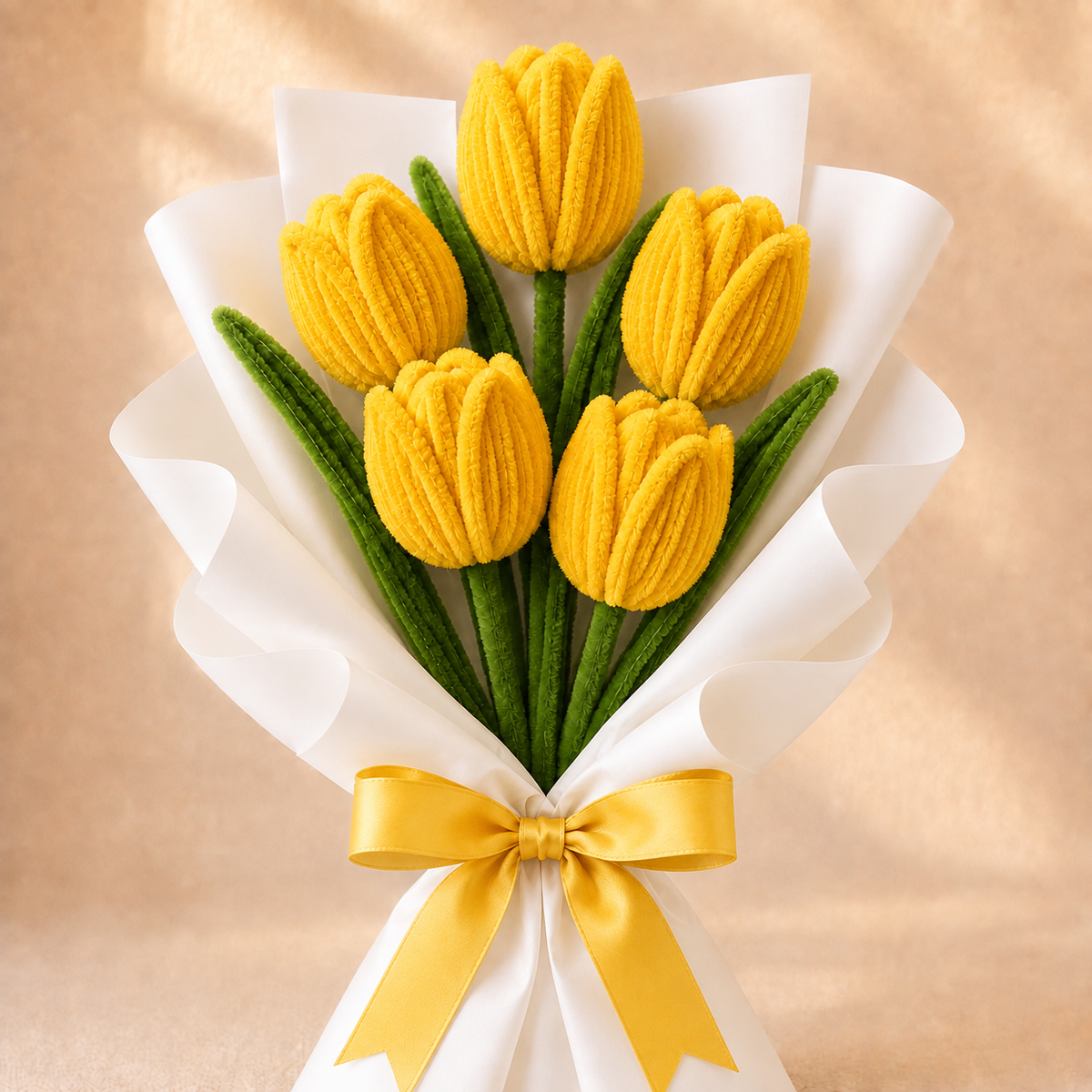 Pipe Cleaner Tulip Bouquet