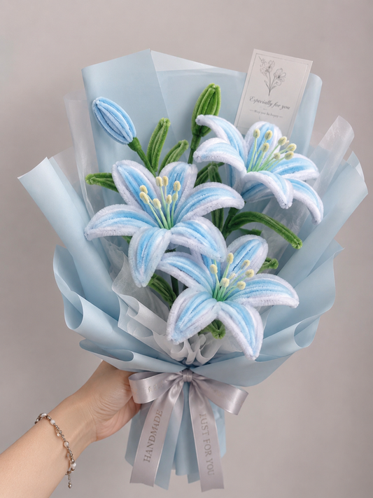 Pipe Cleaner Lily Bouquet