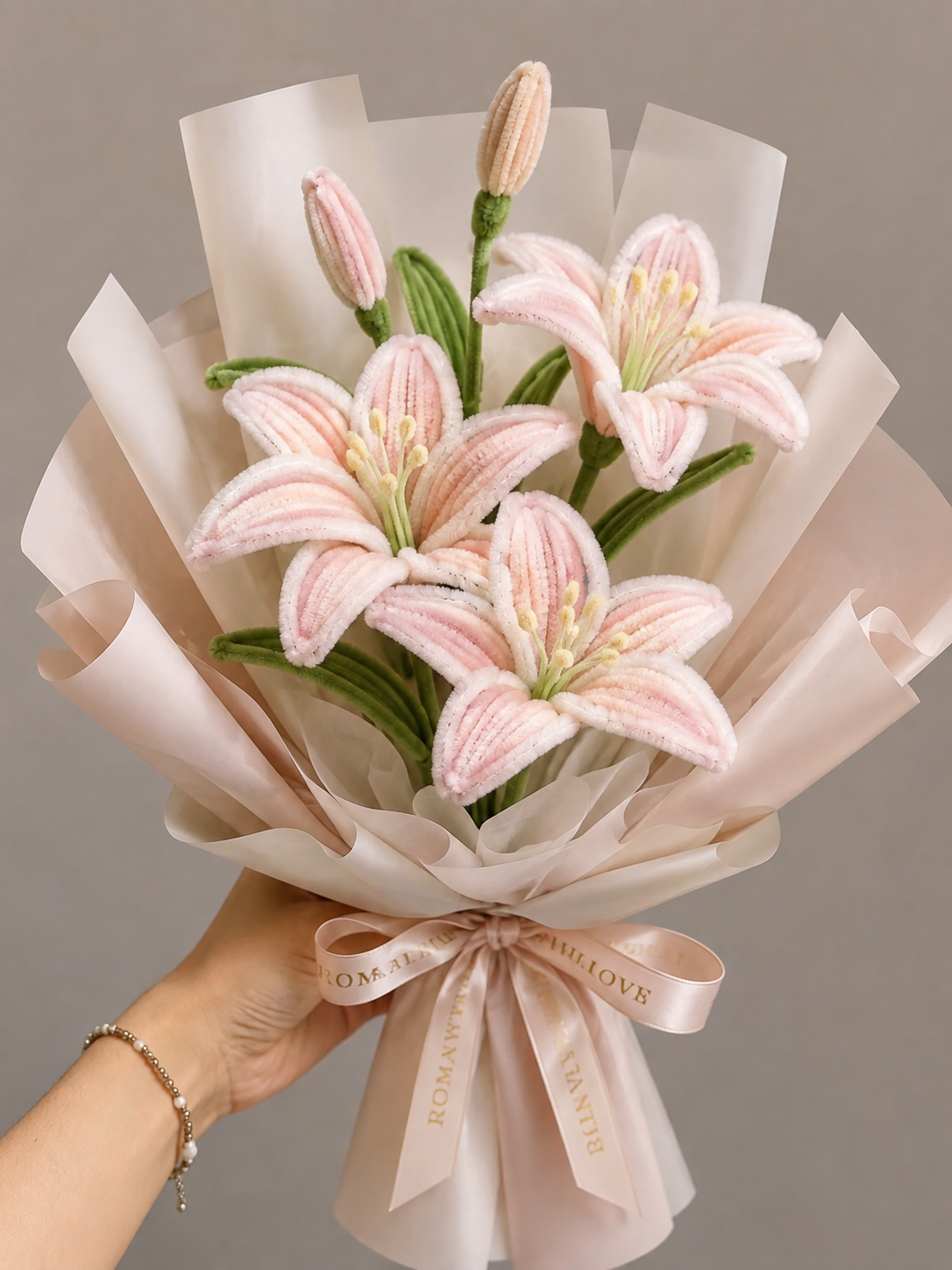 Pipe Cleaner Lily Bouquet