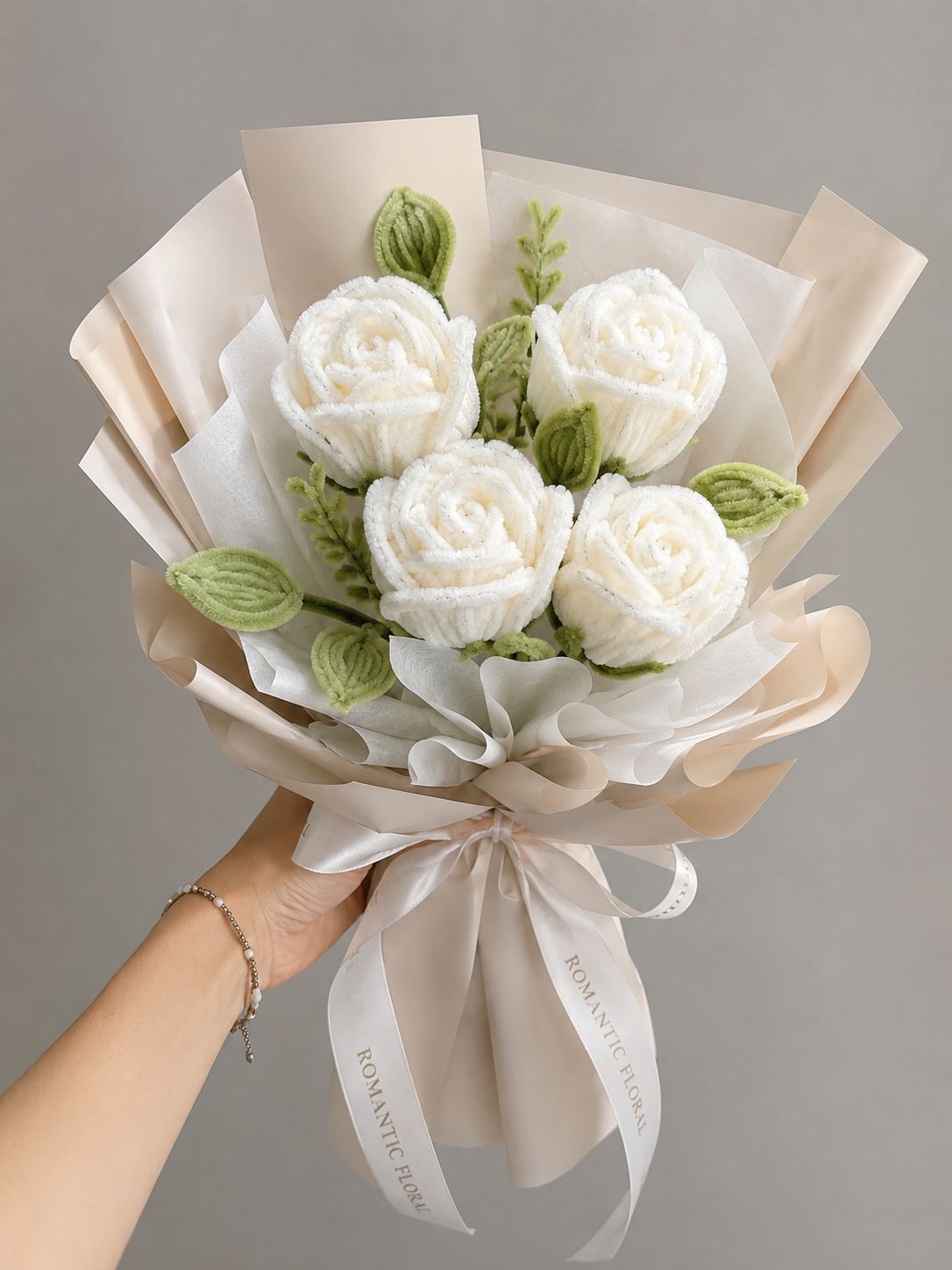 Pipe Cleaner Rose Bouquet