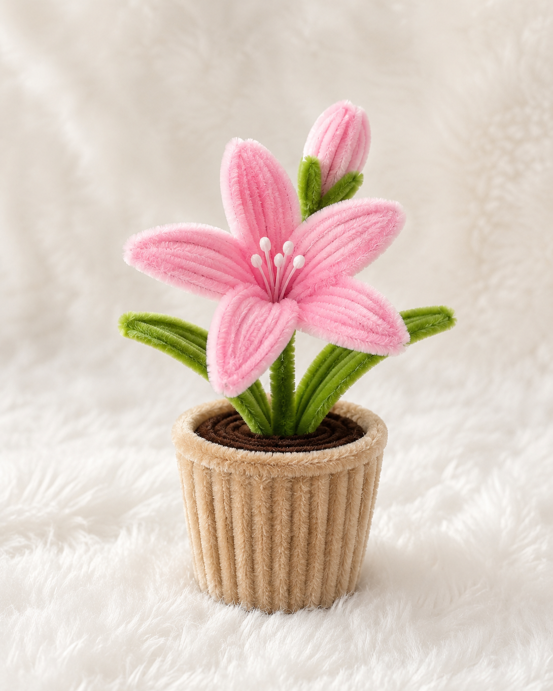 Pipe Cleaner Flower Pots