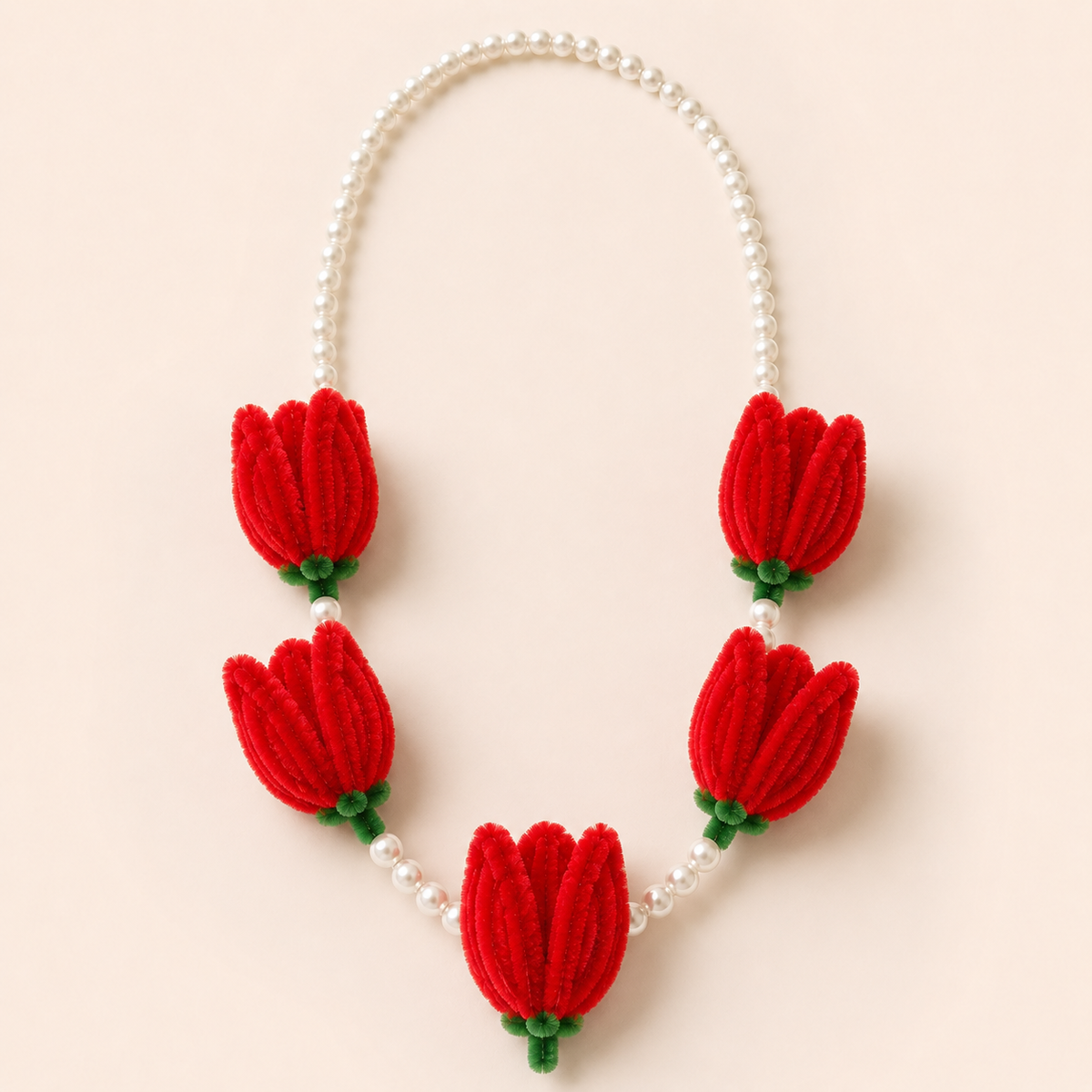 Pipe Cleaner Tulip Haar / Garland