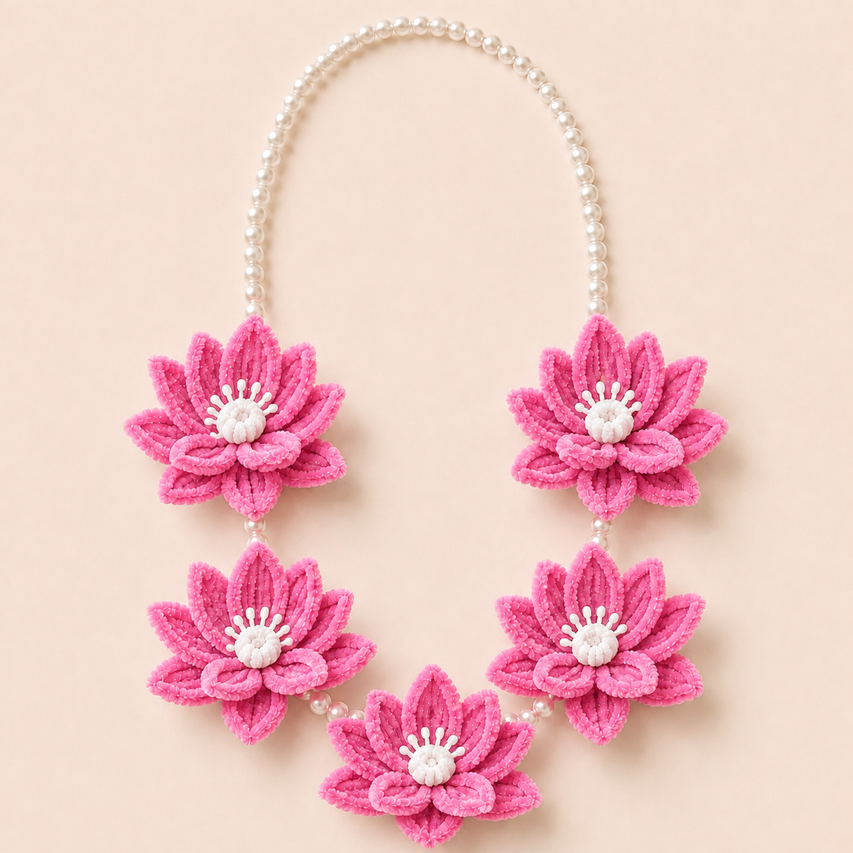 Pipe Cleaner Lotus Haar / Garland