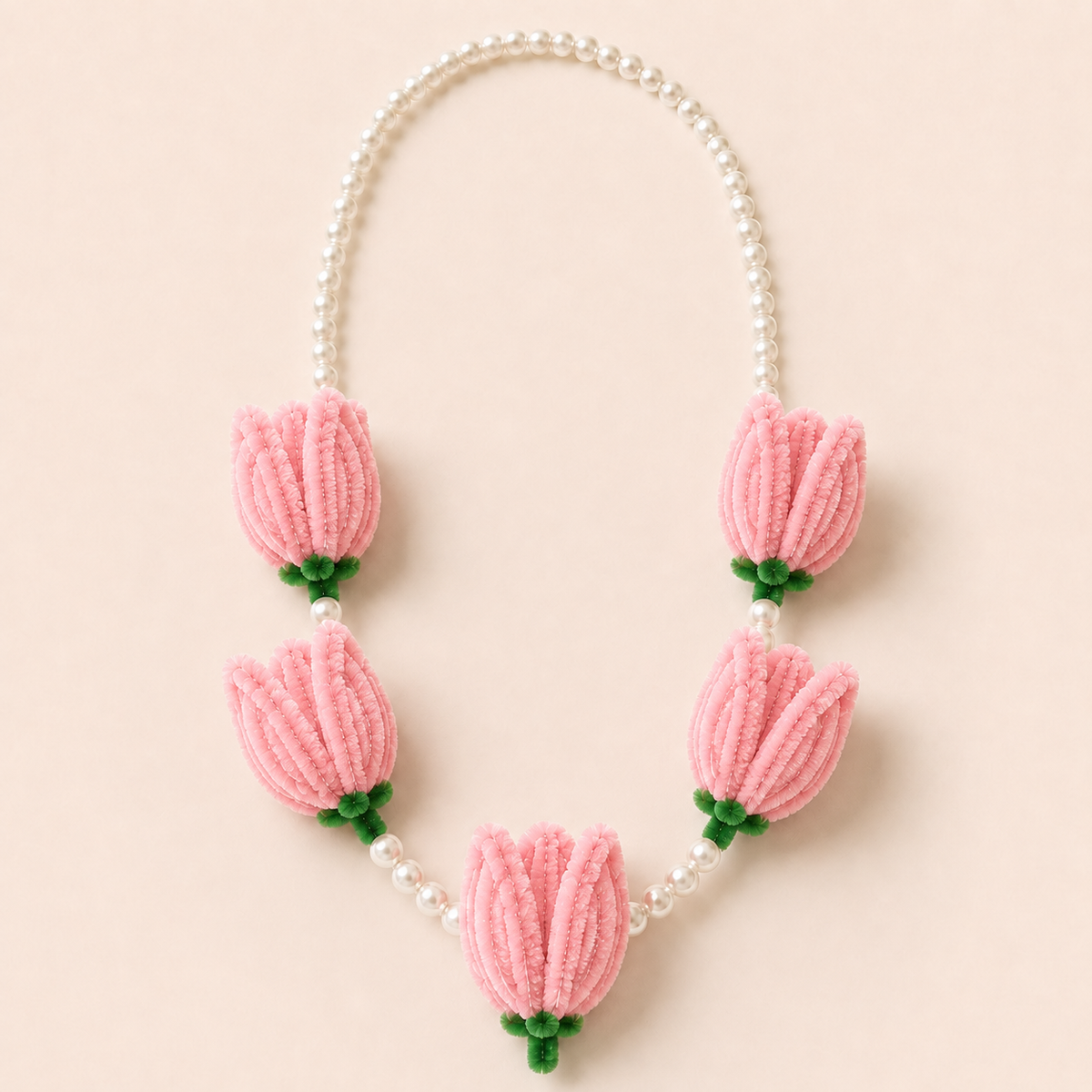 Pipe Cleaner Tulip Haar / Garland