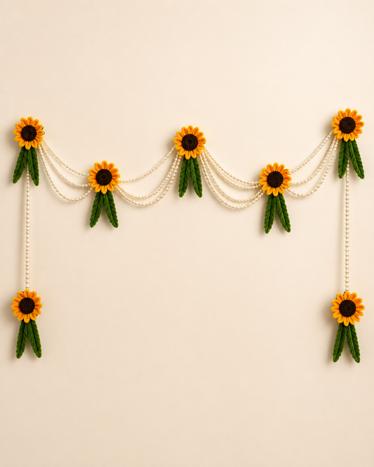 Pipe Cleaner Floral Wall Hanging