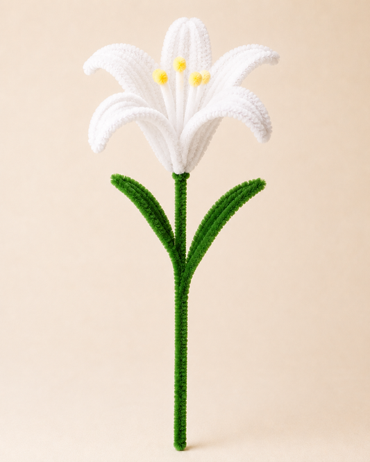 Pipe Cleaner Lily