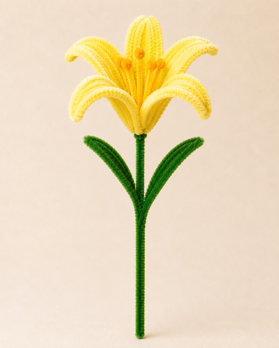Pipe Cleaner Lily