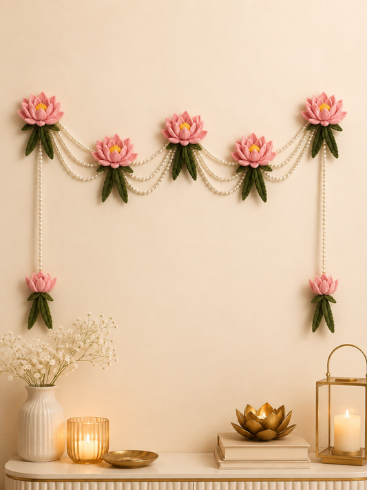 Pipe Cleaner Floral Wall Hanging