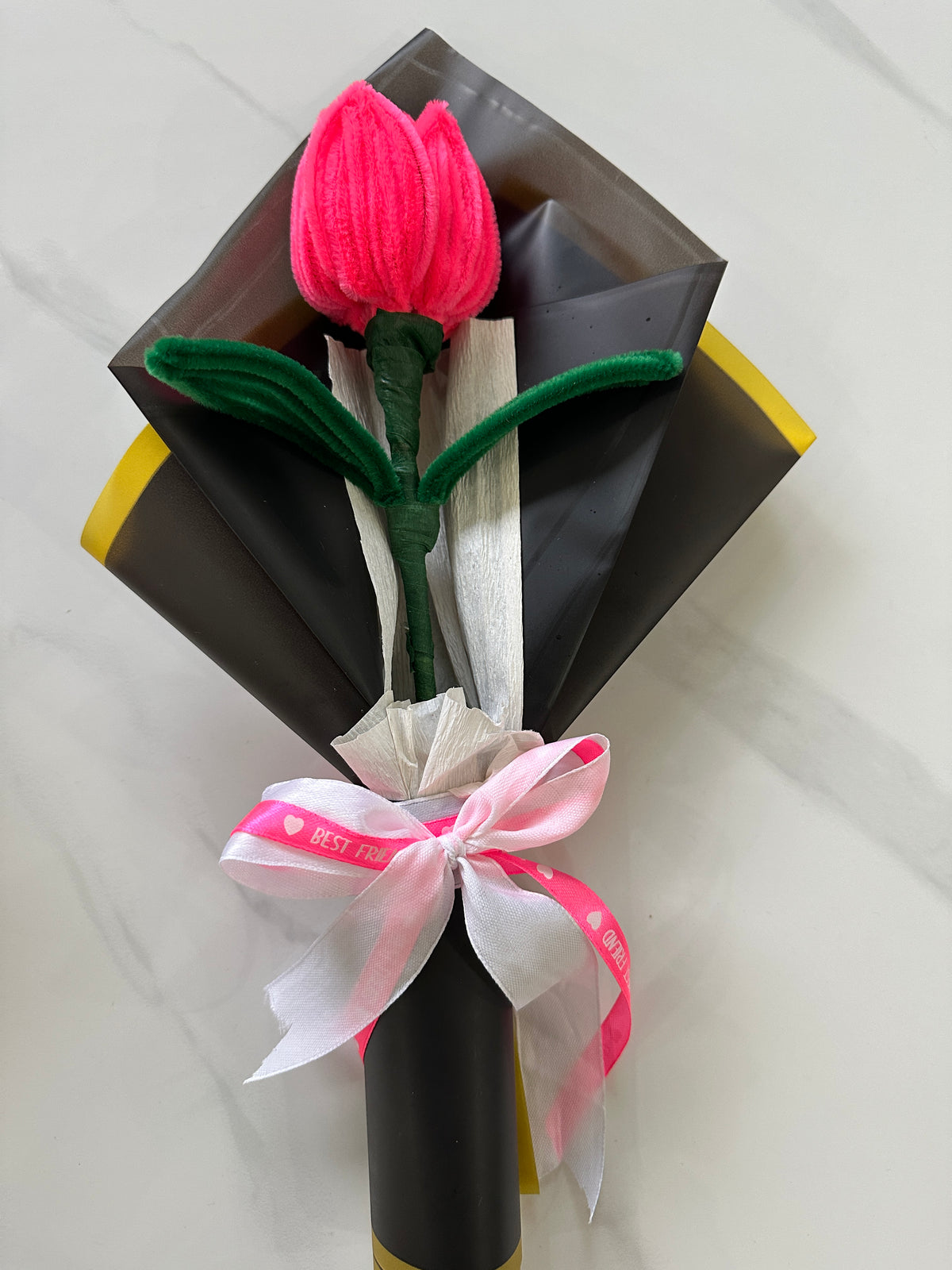 Pipe Cleaner Tulip Bouquet